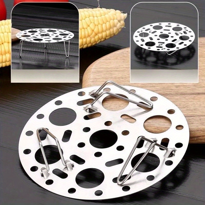 Versatile Stainless Steel Steam Rack 