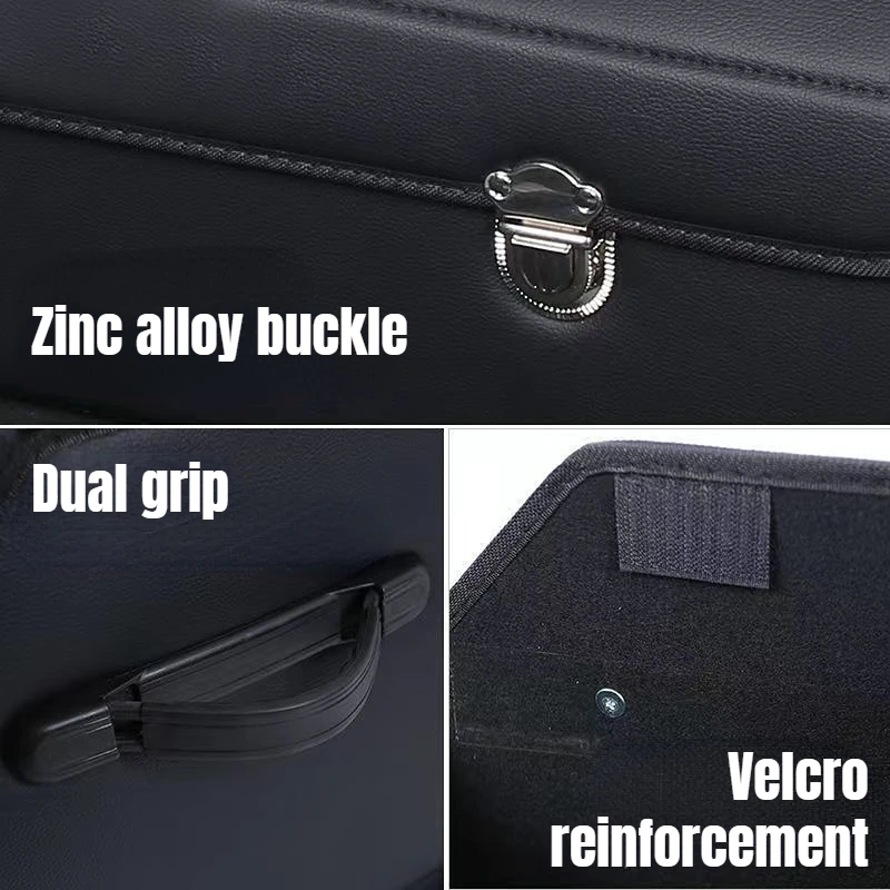 Car Trunk Leather Storage Box : Your Personal Car Trunk Maestro