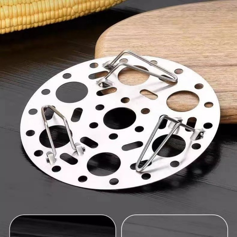 Versatile Stainless Steel Steam Rack 