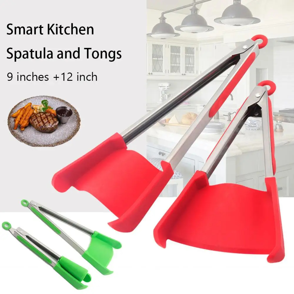 🔥Sale 49% Off🔥2-in-1 Spatula & Tongs-Simply Flip