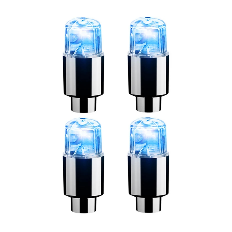 TIRE VALVE CAPS LIGHTS WHEEL LANTERN LIGHTS 4PCS