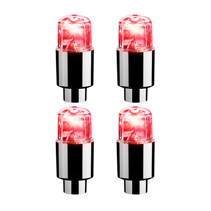 TIRE VALVE CAPS LIGHTS WHEEL LANTERN LIGHTS 4PCS