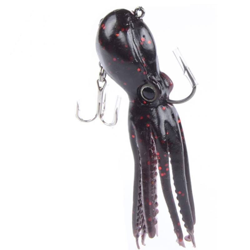 Octopus Squid Soft Bait Simulated Fake Bait Deep Sea Soft Bait