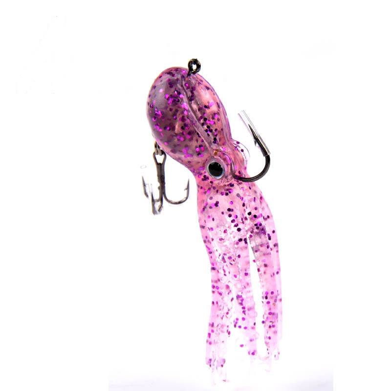 Octopus Squid Soft Bait Simulated Fake Bait Deep Sea Soft Bait