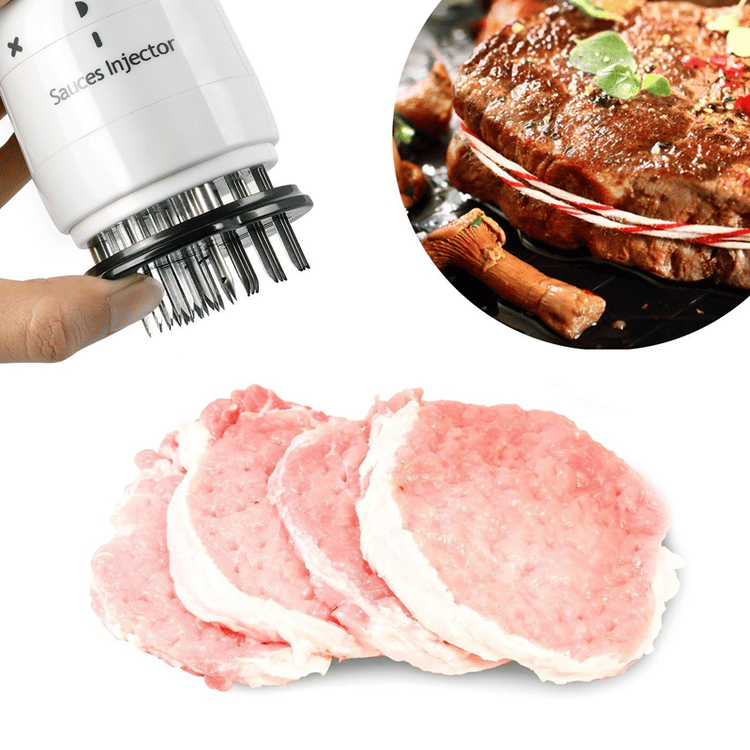 2 in 1 Tenderizer and Sauce Injector - Buy 2 Free Shipping