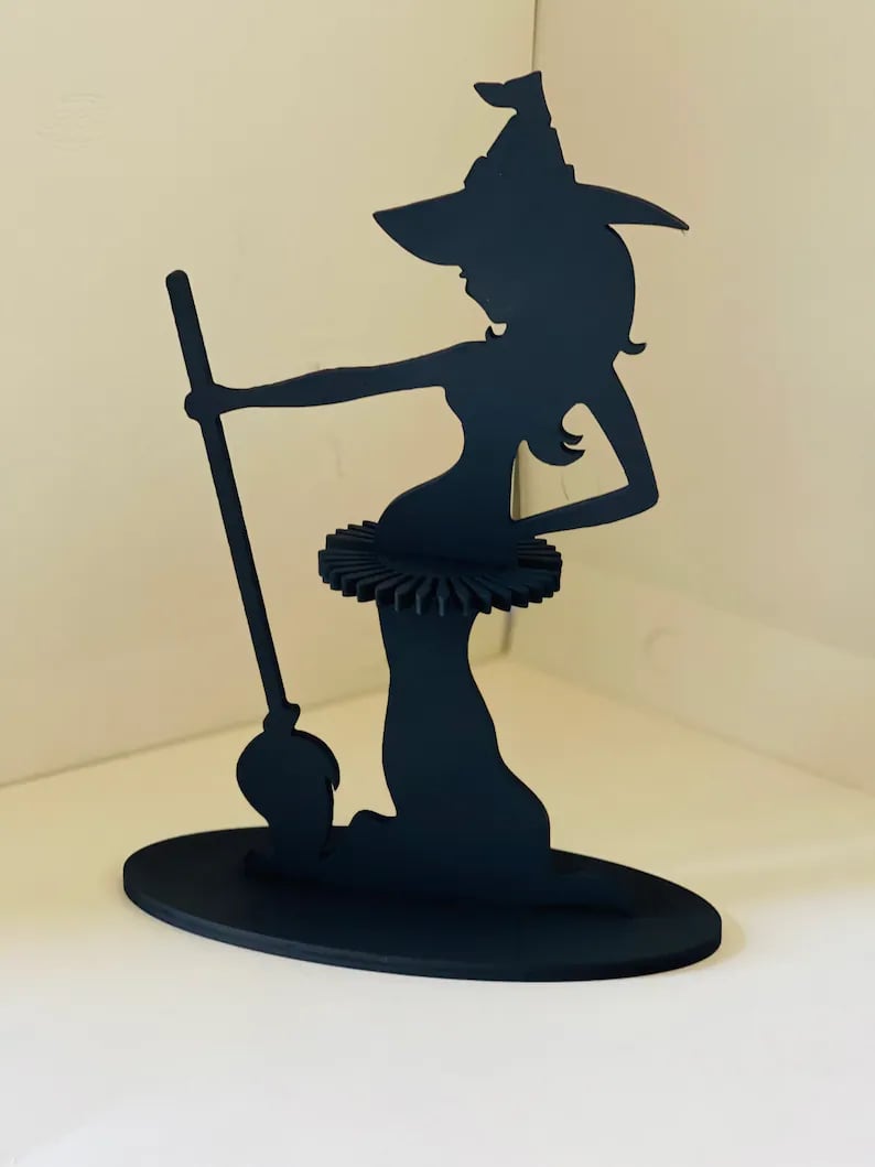 Napkin holder "Witch" Withes Tea Halloween Theme Party Table Setting Decor
