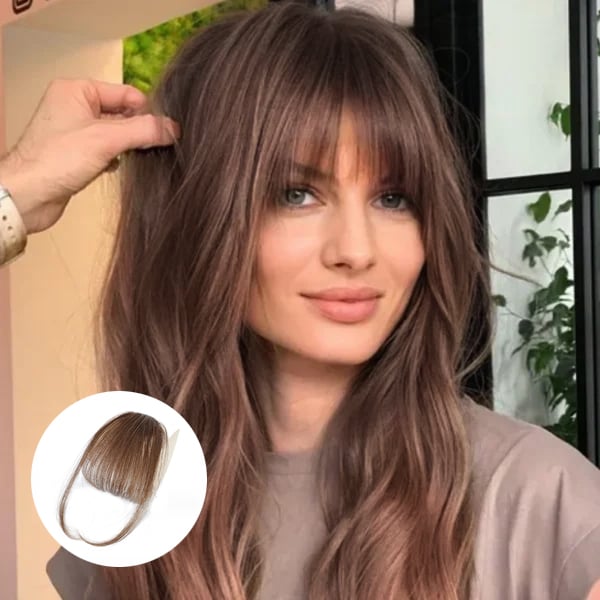 🔥Warehouse Clearance 50% 🎀Clip in Bangs (High temperature filament) 