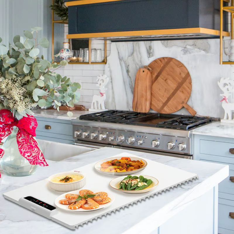 ⚡ Fast Heat Warming Tray - Always Serve Hot & Delicious Meals! 🍛 (50% OFF! 🛒)