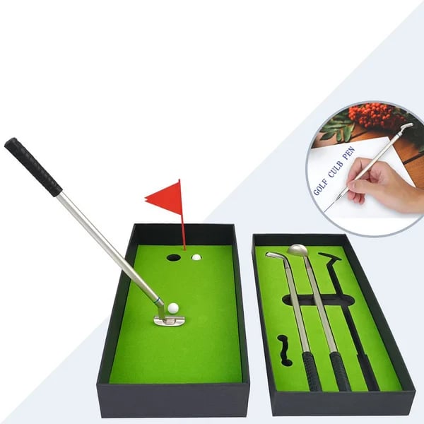 🔥HOT SALE 49% OFF🔥Funny Gift Mini Desktop Golf Pen Set