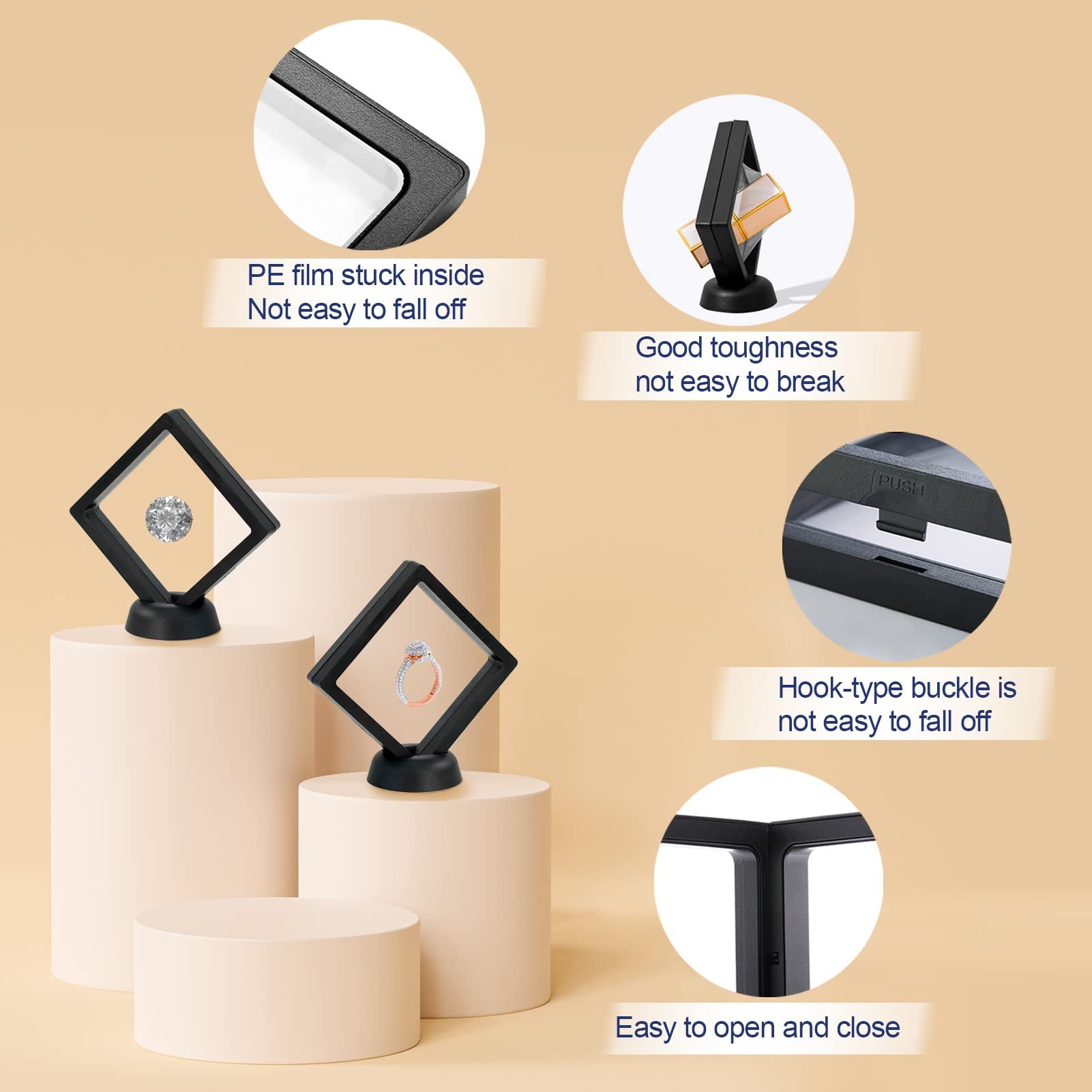 🔥 3D Floating Display Case💝