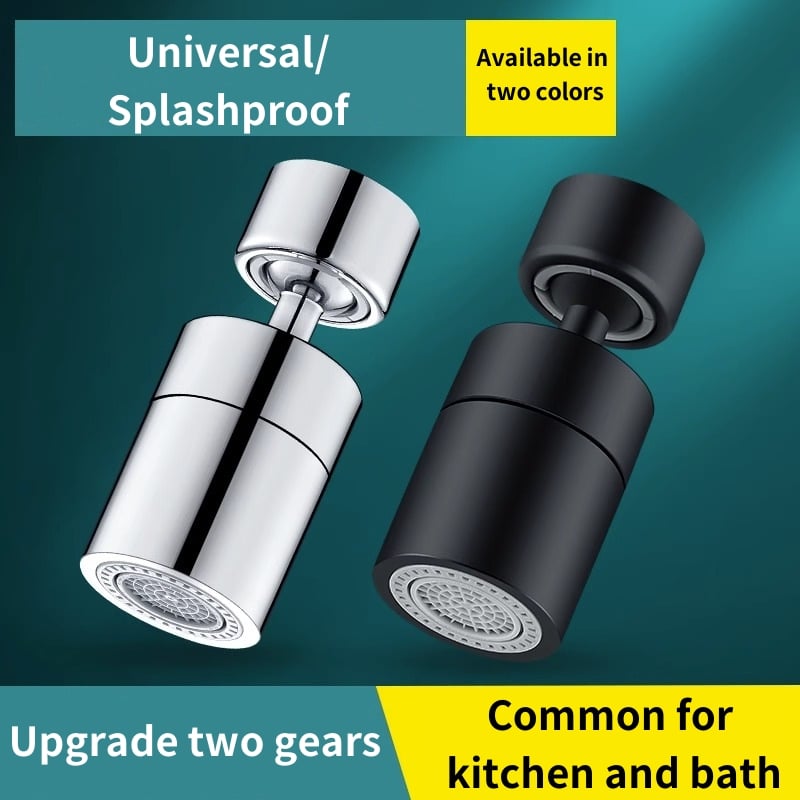 💥Kitchen sink faucet universal splash-proof washing artifact universal joint