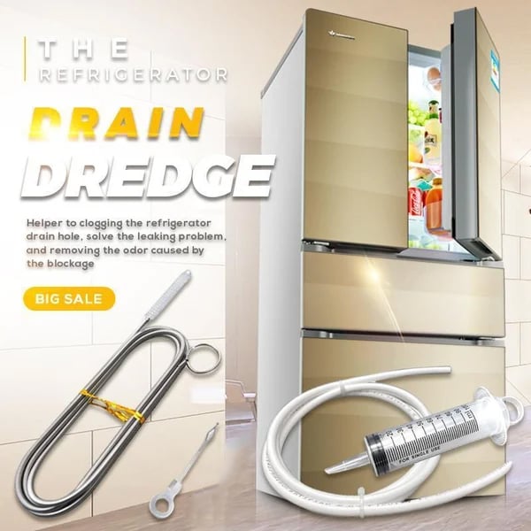 Fridge Emptying Dredger And Cleaning Set
