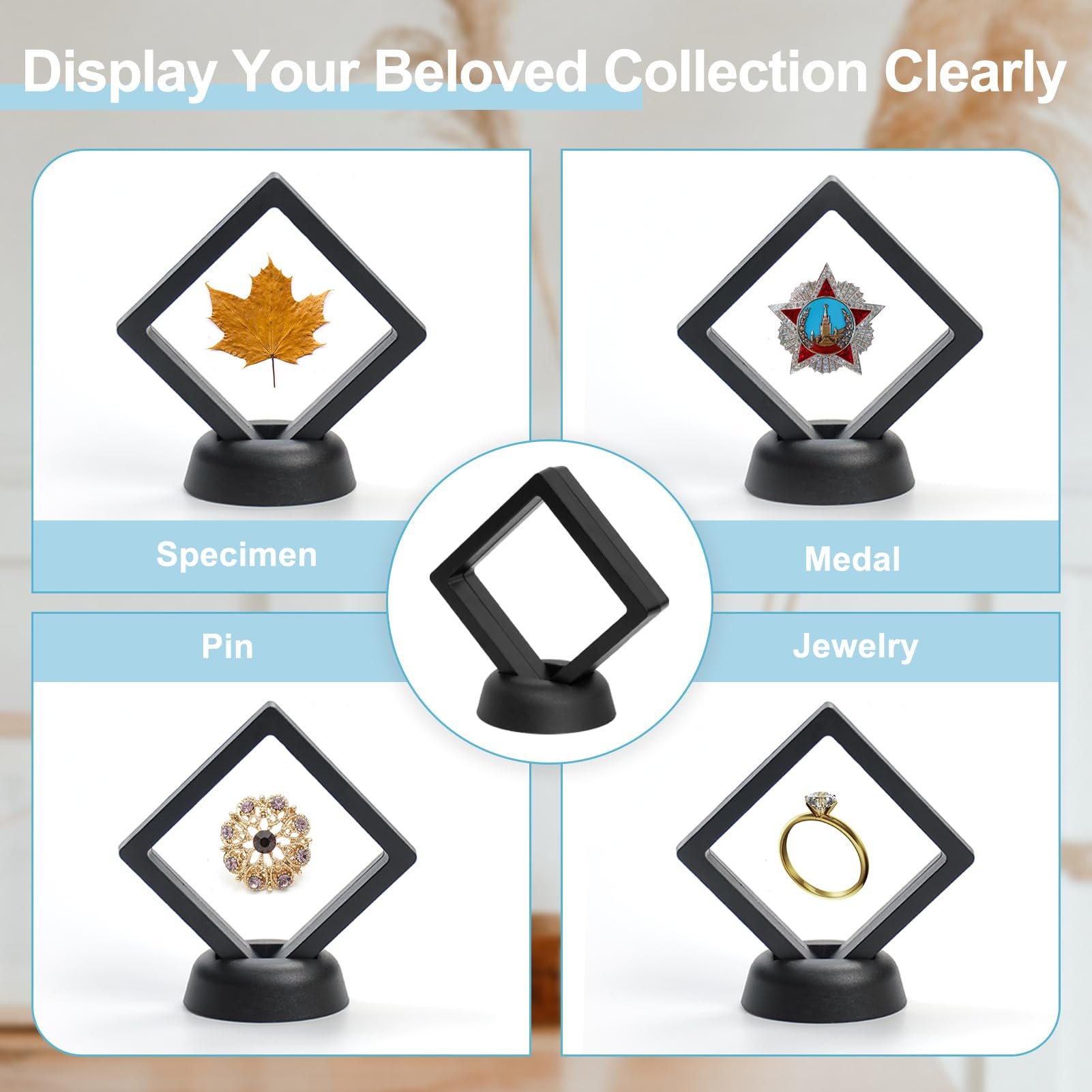 🔥 3D Floating Display Case💝