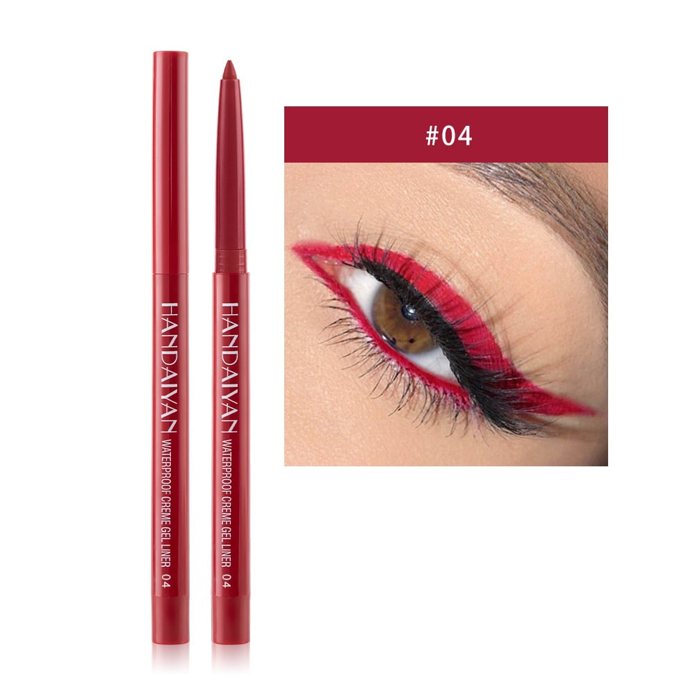 Colored Eyeliners Pencil Set