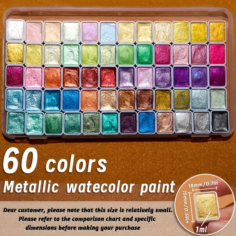 🎨🖌️20 Colors Watercolor Painting Set