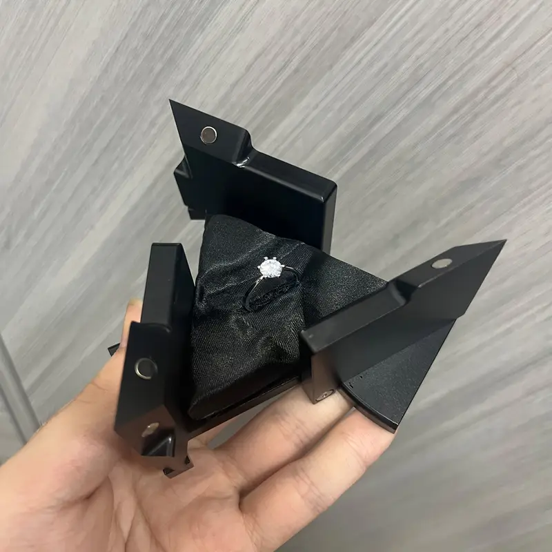 Kinetic Cube Ring Box