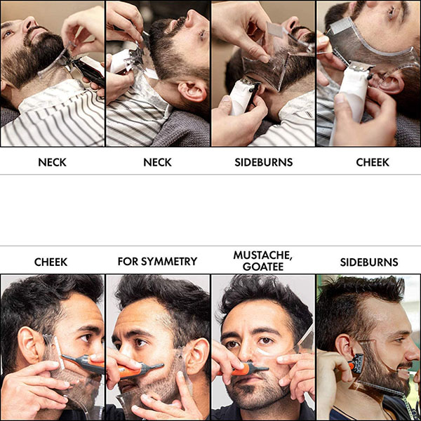 Beard Comb & Style Model