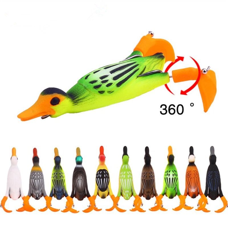 Double Propeller Duckling Soft Bait