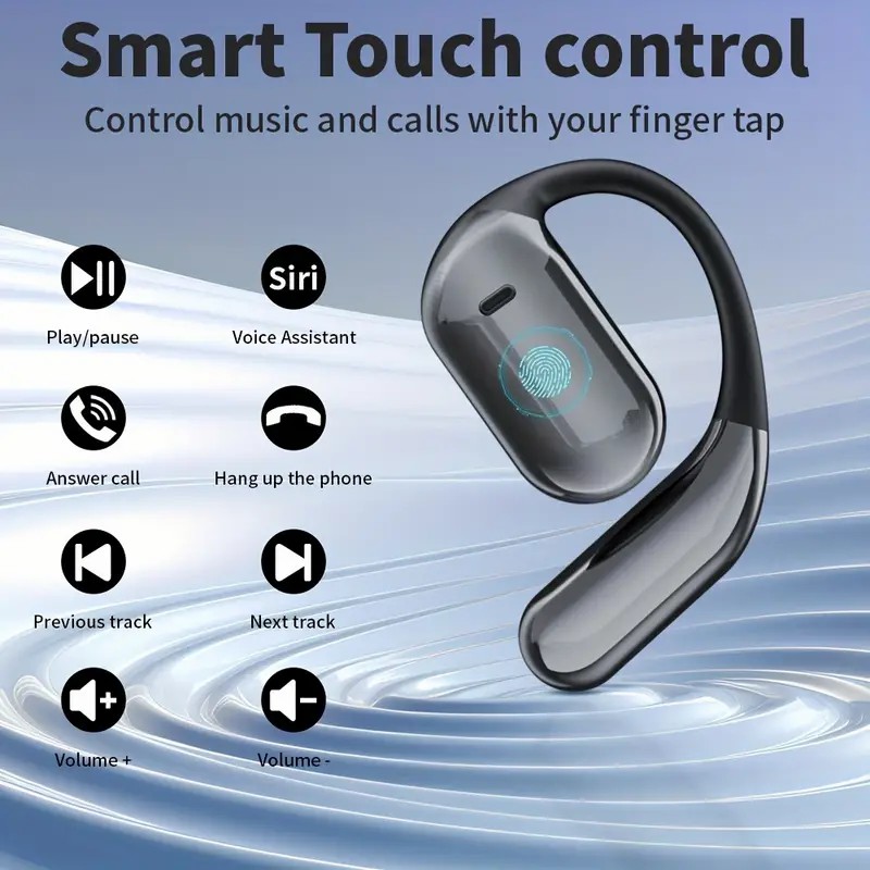 Erazer XP2 Wireless Headphones Color Touch Screen OWS