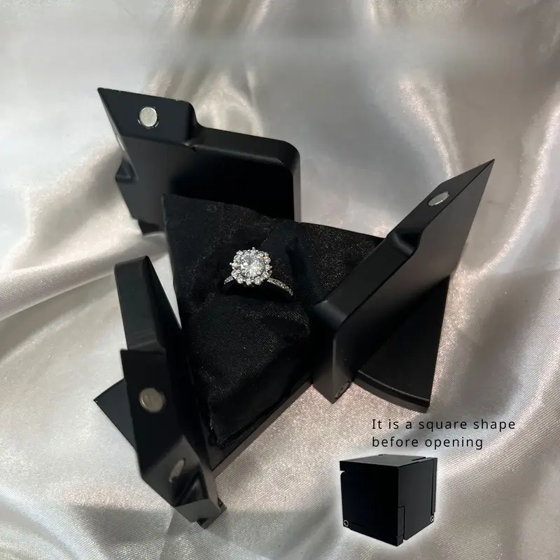 Kinetic Cube Ring Box