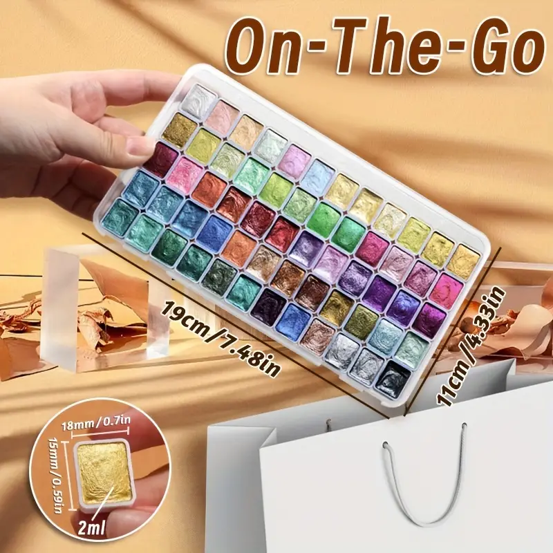 🎨🖌️20 Colors Watercolor Painting Set