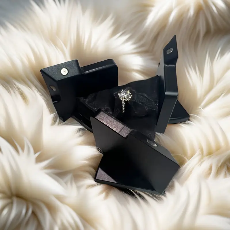 Kinetic Cube Ring Box