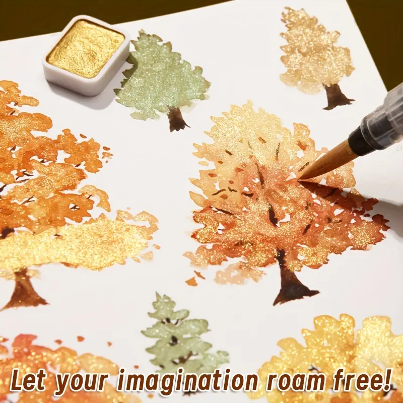 🎨🖌️20 Colors Watercolor Painting Set