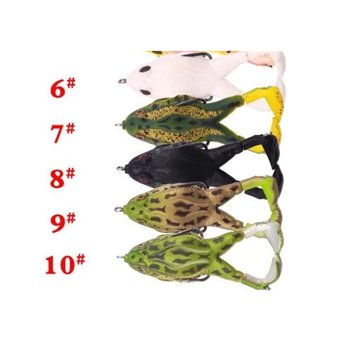 🎁New Year Hot Sale-50% OFF🐠Double Propeller Frog Soft Bait