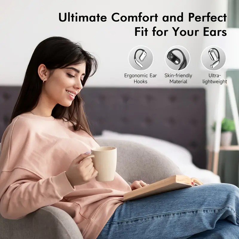 Erazer XP2 Wireless Headphones Color Touch Screen OWS