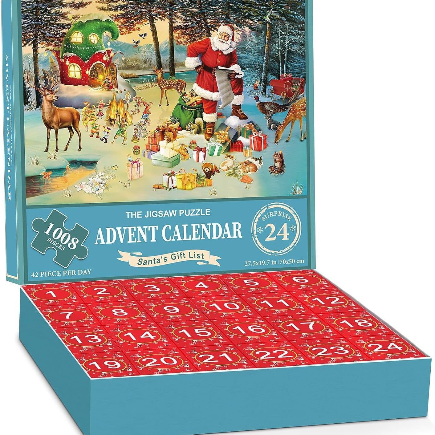 Advent Calendar Christmas Jigsaw Puzzles
