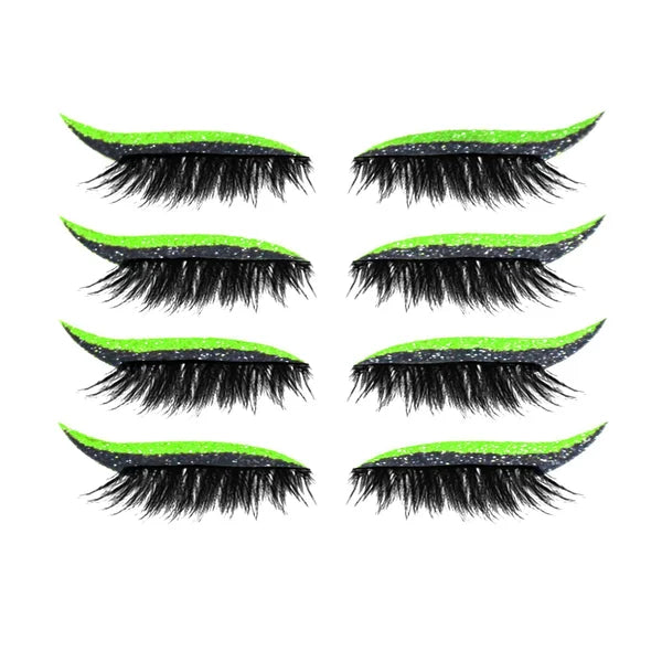Eyeliner And Eyelash Stickers
