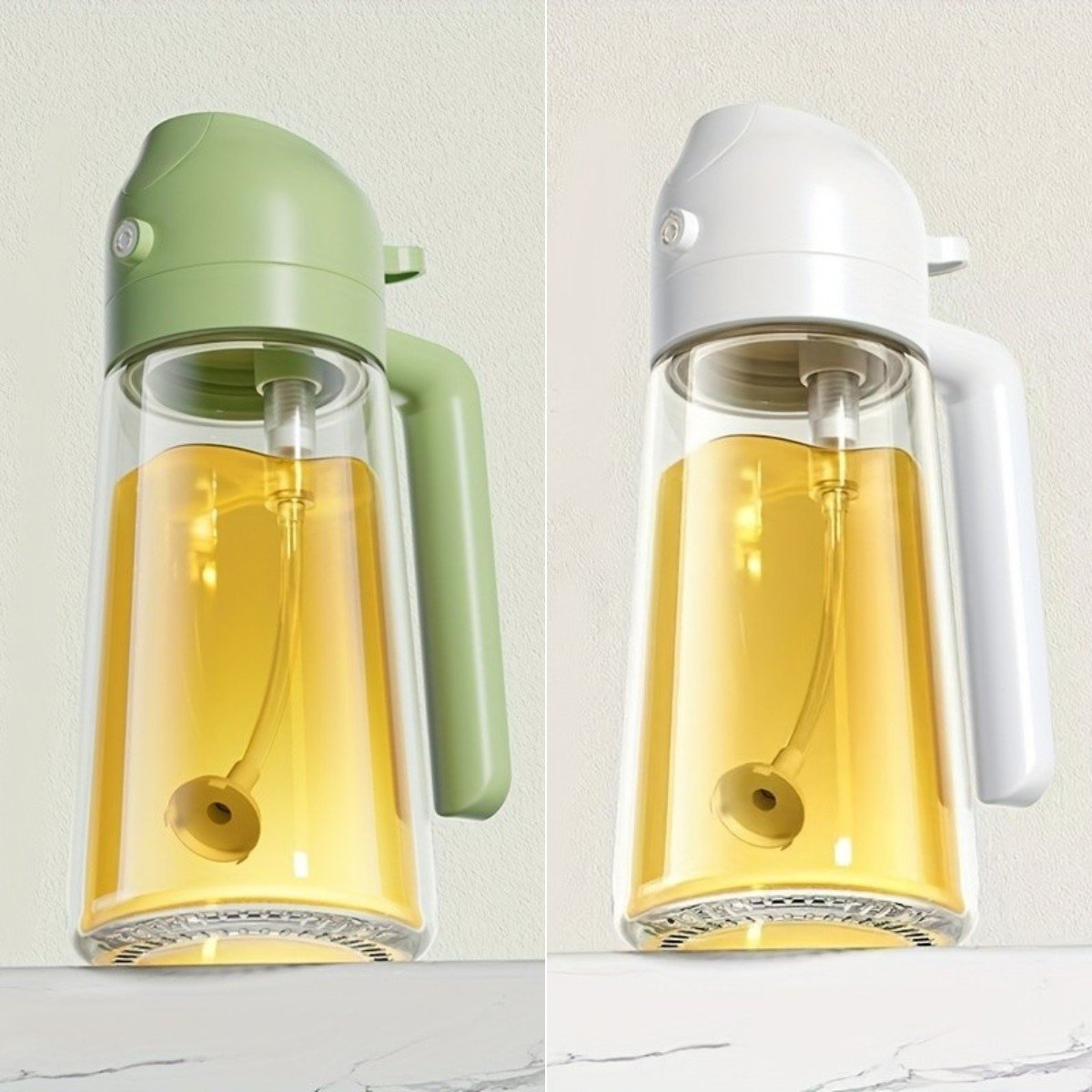 ✨HOT SALE💕2 in 1 Glass Oil Sprayer & Dispenser🔥(Buy 2 Get 10% OFF)