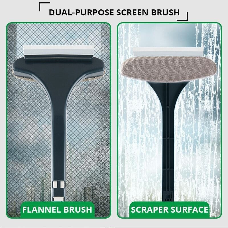 2 in 1 Window Screen Cleaning Brush