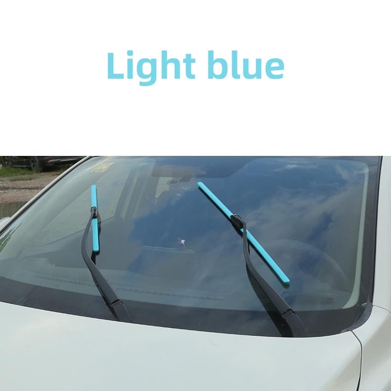🔥Buy 2 Free shipping-Colorful Boneless Silent Windshield Wipers - Clear Vision in Style!