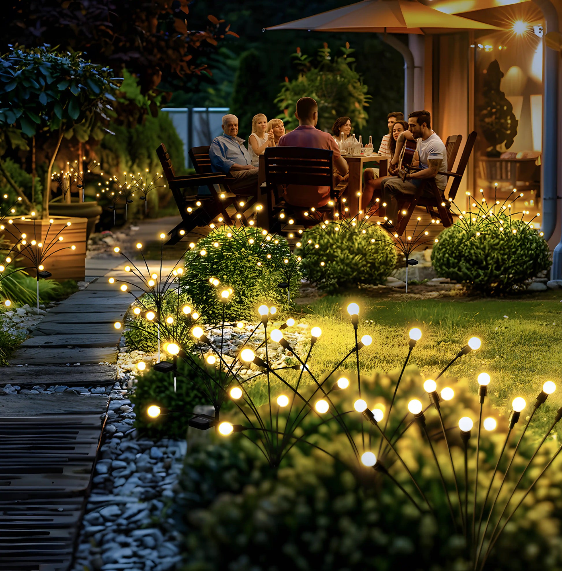 Last Day 49% OFF🔥IP65 Waterproof Solar Powered Firefly Light