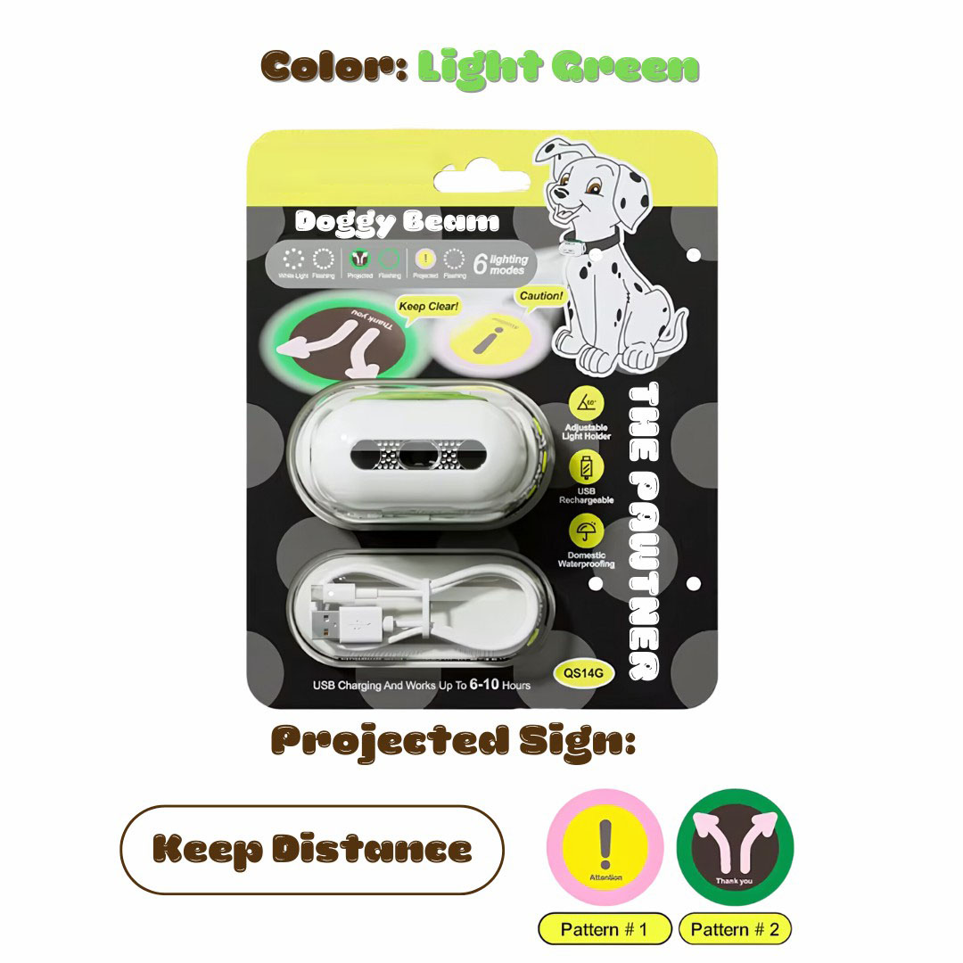 DOG COLLAR LIGHT - The World First Dog LED Collar Tag