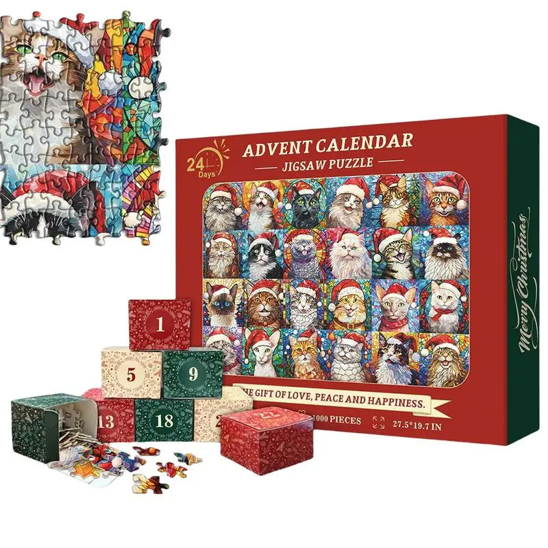 Advent Calendar Christmas Jigsaw Puzzles