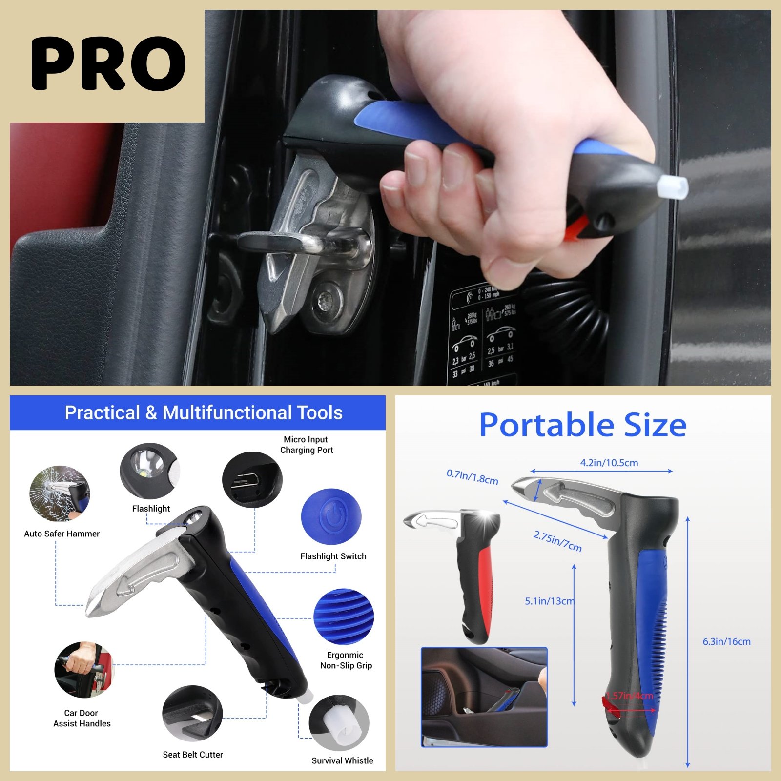 👍Last Day Promotion 60% OFF💥5 in 1 Car Handle Assist