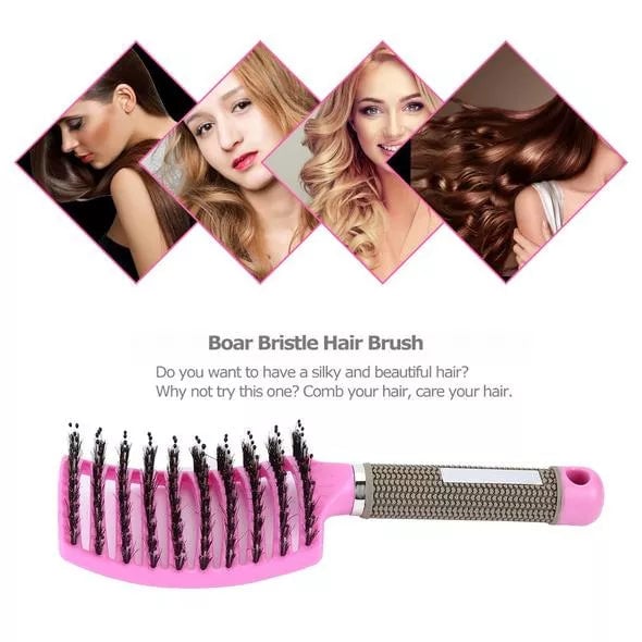 ⏰Winter Sale 49% OFF🔥Detangler Bristle Nylon Hairbrush 🔥BUY 1 GET 1 FREE🔥