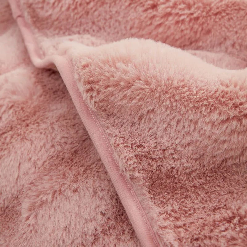 Cosy Plush Solid Colour Non-slip Sofa Cover