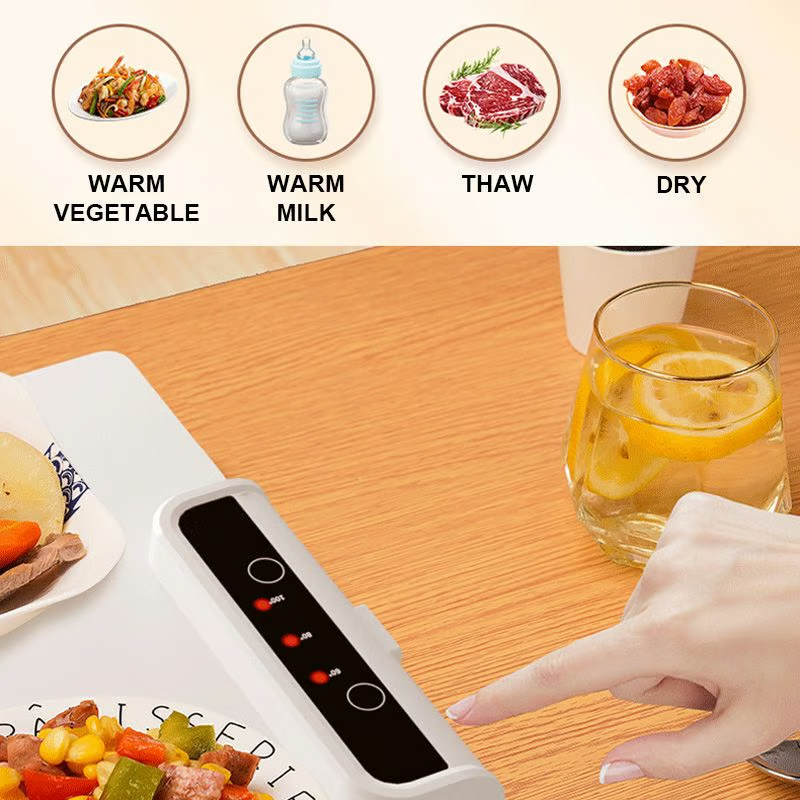 ⚡ Fast Heat Warming Tray - Always Serve Hot & Delicious Meals! 🍛 (50% OFF! 🛒)