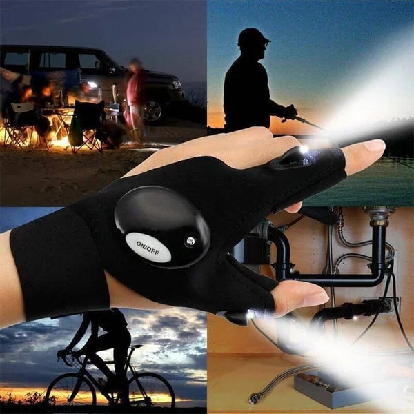 🔥Summer Hot Sale Promotion-49% OFF🔦-LED Waterproof Gloves
