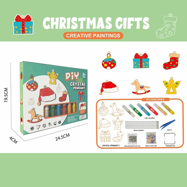 (🌲 Early Christmas Sale)🎁DIY Crystal Paint Arts and Crafts Set（Buy 2 get 15% off）