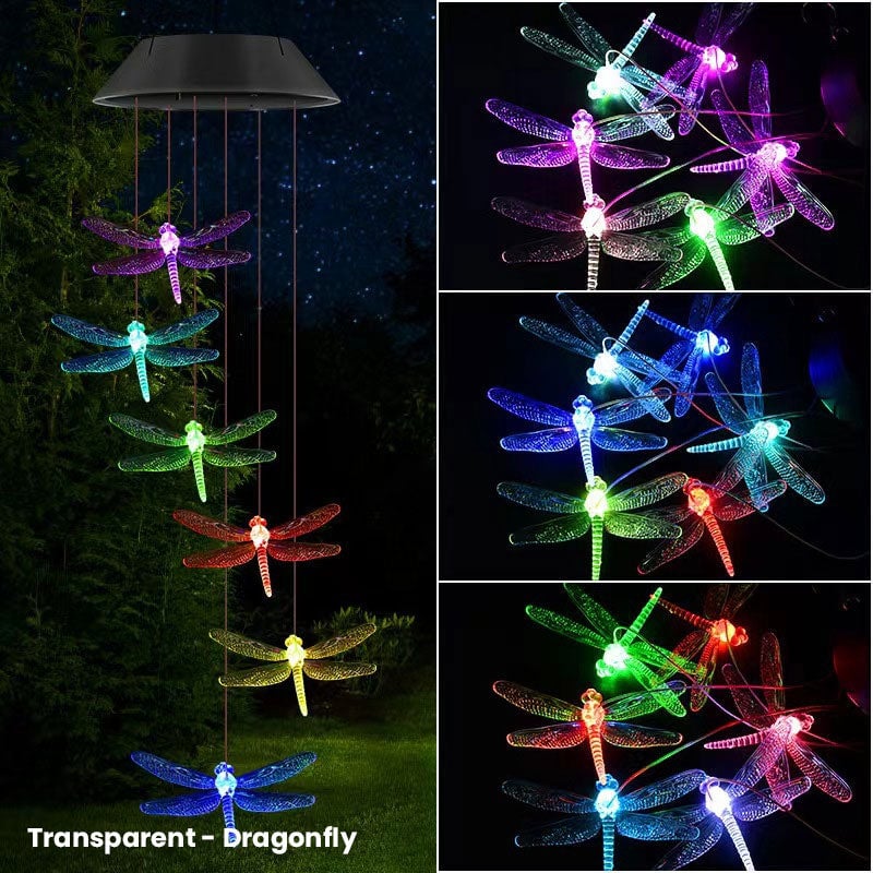 ✨Last Day 75%OFF - 💥Solar Wind Chimes Decorative Lanterns