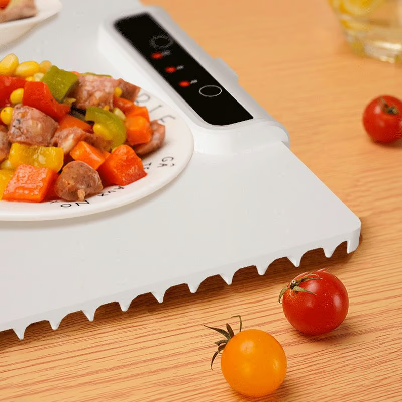 ⚡ Fast Heat Warming Tray - Always Serve Hot & Delicious Meals! 🍛 (50% OFF! 🛒)