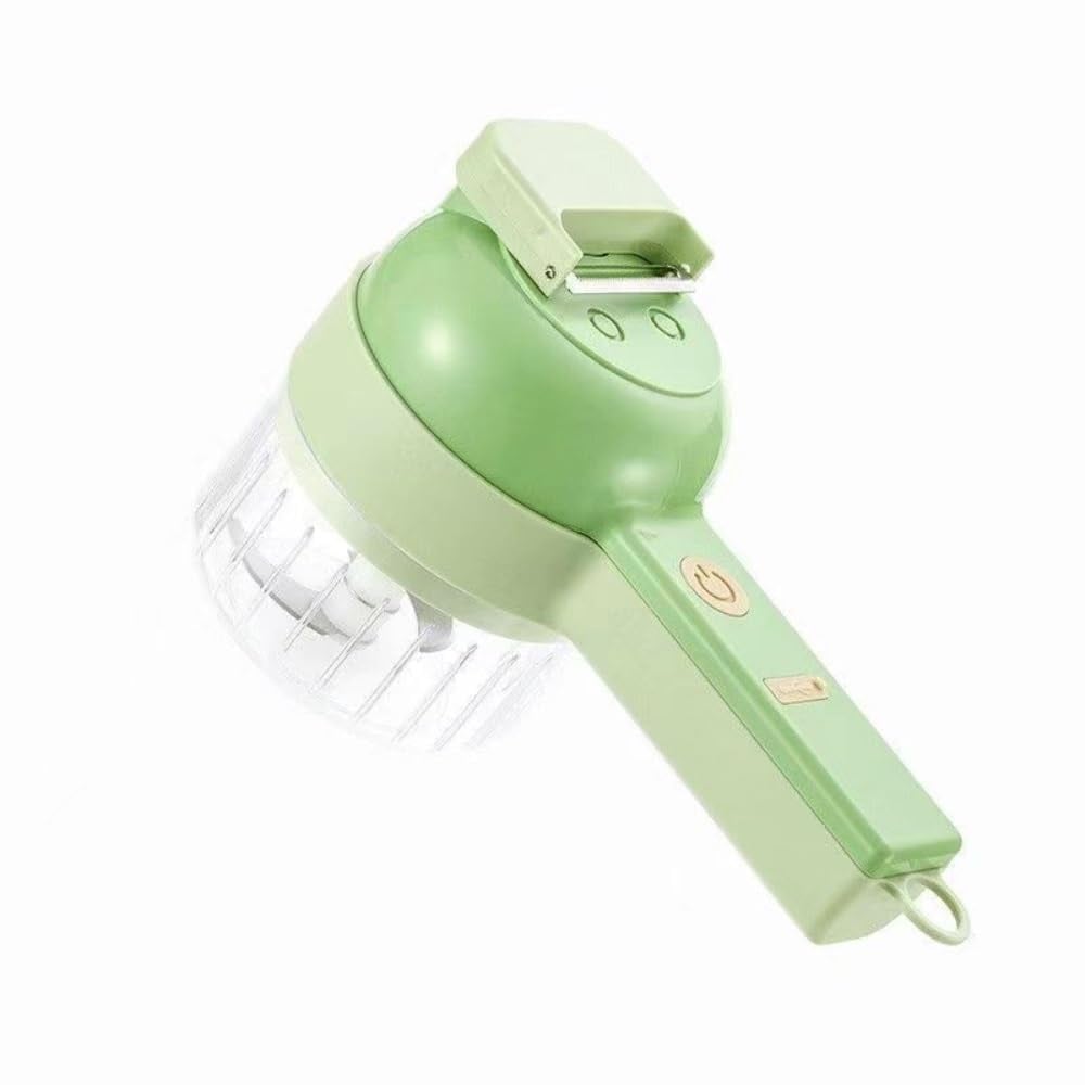 4 in 1 Portable Handheld Electric Vegetable Cutter Set