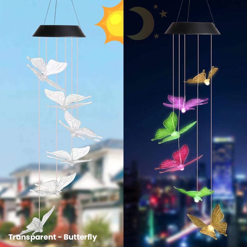 ✨Last Day 75%OFF - 💥Solar Wind Chimes Decorative Lanterns