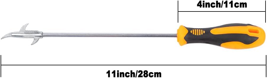 Tire Cleaning Hook With Built-In Phillips Screwdriver