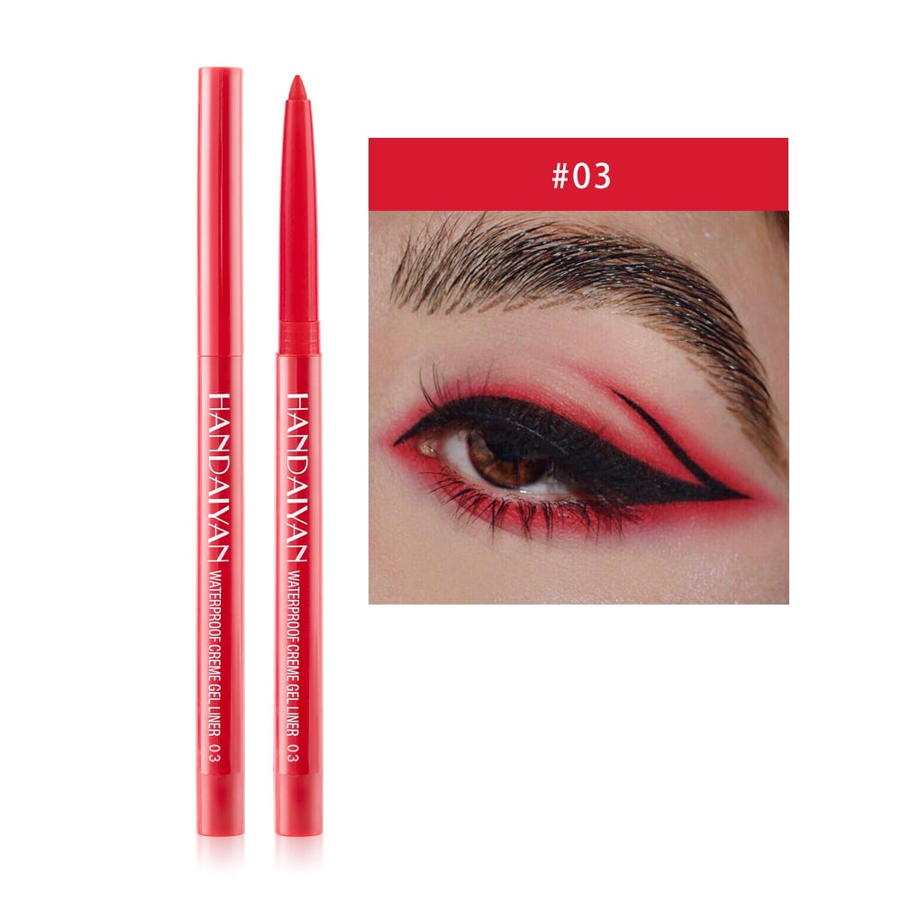 Colored Eyeliners Pencil Set