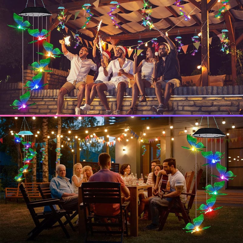 ✨Last Day 75%OFF - 💥Solar Wind Chimes Decorative Lanterns